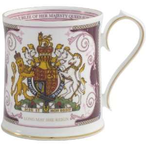  Aynsley Diamond Jubilee Queen Elizabeth II Mug