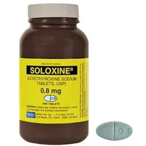  Soloxine   250 Tablets   0.3 mg