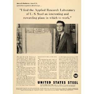   Steel Furnace Bachman Engineer   Original Print Ad
