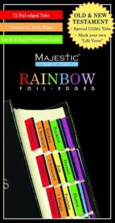   Majestic Rainbow Bible Tabs by na na, Ellie Claire 