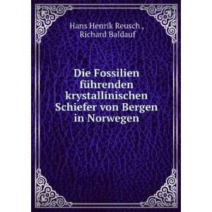   von Bergen in Norwegen Richard Baldauf Hans Henrik Reusch  Books