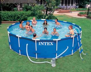 INTEX 15 x 42 Metal Frame Swimming Pool Set   56948EB 078257398478 