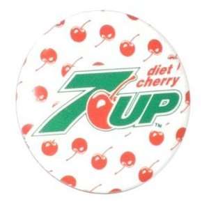  7 Up Diet Cherry Soda Button: Toys & Games