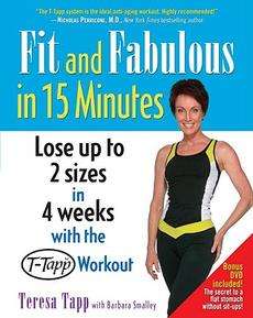 Fit and Fabulous in 15 Minutes [With Bonus DVD] NEW 9780345484048 