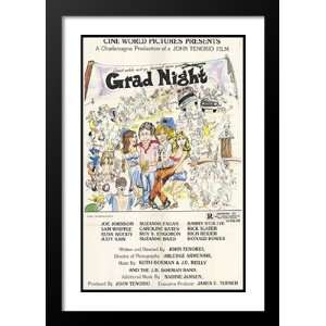 Grad Night 32x45 Framed and Double Matted Movie Poster   Style A 
