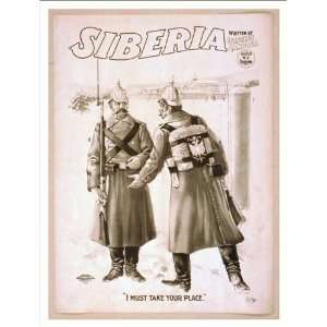   Poster (M), Siberia written by Bartley Campbell