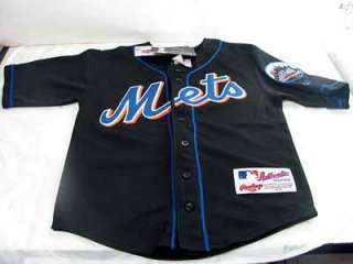 Rawlings New York Ny Mets Baseball Youth Jersey NWT  