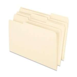 Standard Recycled File Folders, 1/3 Cut, Legal Size, Manila, 100/Box 