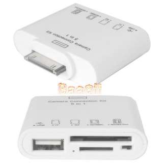 IN 1 USB Camera Connection+SD TF M2 MMC MS Card Reader Adapter Kit 4 