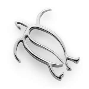  Wyland Turtle Pendant in 14K White Gold   Small Maui 