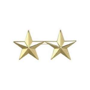  Star Bars   2 Star   1 inch   Gold 