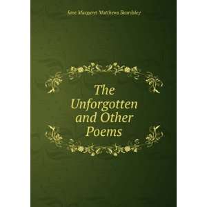   and Other Poems Jane Margaret Matthews Beardsley  Books