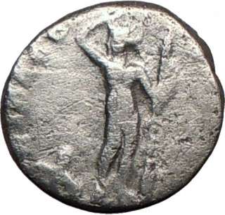 SEPTIMIUS SEVERUS 197AD Silver Rare Ancient Roman Coin LIBER Dionysos 