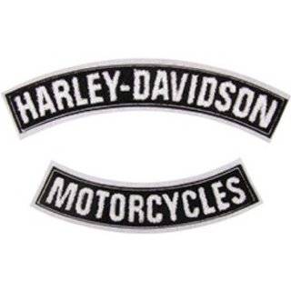 Harley Davidson Chenille Rocker Patch Set (5xlarge)