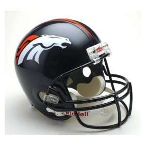 Denver Broncos NFL Riddell Deluxe Replica Helmet:  Sports 
