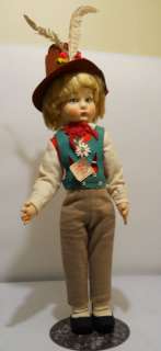 1940s Lenci Tyrolean Boy Doll Near Mint Condition 21  