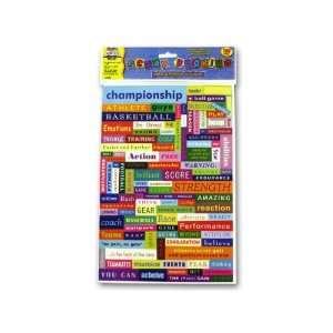  Word and phrase stickers   Pack of 96: Toys & Games