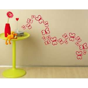  Butterfly Baby Set   Vinyl Wall Decal: Home & Kitchen