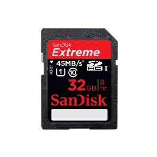 SanDisk Extreme 32GB 45MB/s SDHC Flash Memory Card SDSDX 032G X46 