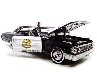 Brand new 118 scale diecast 1964 Ford Galaxie 500 Minneapolis Police 