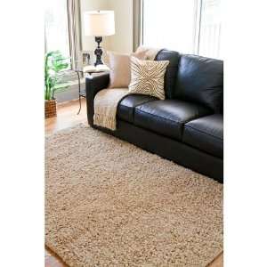   Metropolitan Tan Shag Solid 9 x 13 Rug (MET 8685)