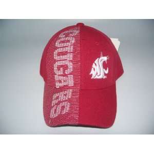  Washington State Cougars hat with adjustable strap 