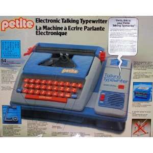  Petite Electronic Talking Typewriter