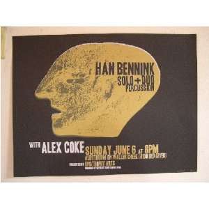  Han Bennink And Alex Coke Silk Screen Poster Everything 
