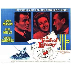  A Touch of Larceny Movie Poster (11 x 14 Inches   28cm x 