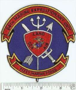 USMC 24th MEU Marine Expeditionary Unit PATCH ! FMF !  