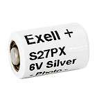 Exell S27PX EPX27 V27PX KX27 6V Silver Oxide Battery