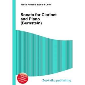   for Clarinet and Piano (Bernstein) Ronald Cohn Jesse Russell Books