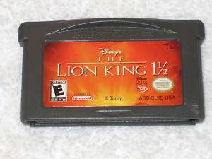 Disneys The Lion King 1 1/2 (Game Boy Advance, 2003) 712725001407 