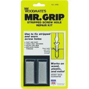  Woodmate 2498 Mr. Grip Screw Hole Repair Kit