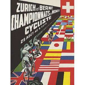  BERNE ZURICH SWITZERLAND BICYCLE WORLD RACE BIKE CYCLES 15 
