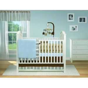    Banana Fish Short Latte 4 Piece Baby Crib Bedding Set: Baby