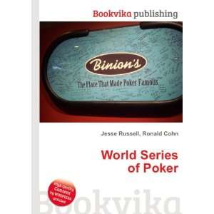  World Series of Poker Ronald Cohn Jesse Russell Books