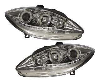 SEAT Altea (2004 to 2009) Chrome Audi R8 style LED Projector 