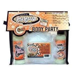  GET GLOWIN BODY PARTY PACK MELON(WD): Health & Personal 