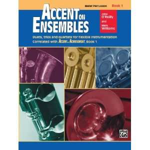   Accent on Ensembles Book 1 Mallet Percussion Musical Instruments