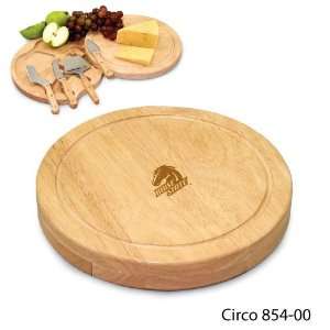   Circo Circular cheese board w/stainless cheese tools w/wooden handles