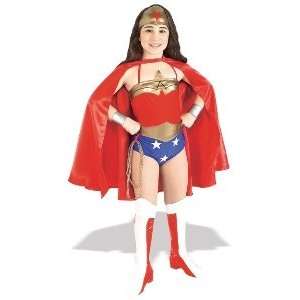  Wonder Woman Deluxe Child Large Costume: Toys & Games