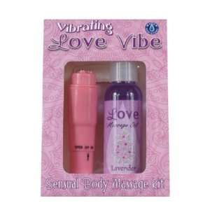  Love vibe, purple w/lavender massage oil 2.oz Health 