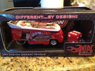 Hot Wheels 2012 Las Vegas Super Convention Pope VW Drag Bus only 50 
