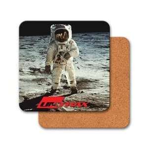COS40x40 401 CUSTOM    Coaster w/ 3D Lenticular Astronaut images in 3D 