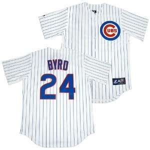  Chicago Cubs Marlon Byrd Home Replica Jersey: Sports 