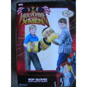   Wolverine and the X men Kids Inflatable Bop Gloves: Toys & Games