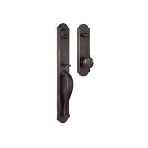  Weslock 7685N 2 Black Wiltshire Dummy Handleset with 