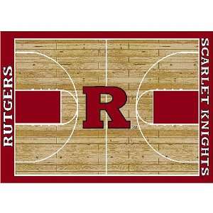  Rutgers Scarlet Knights College Basketball 3X5 Rug From 