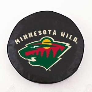  Minnesota Wild Black Tire Cover, Large: Sports & Outdoors
